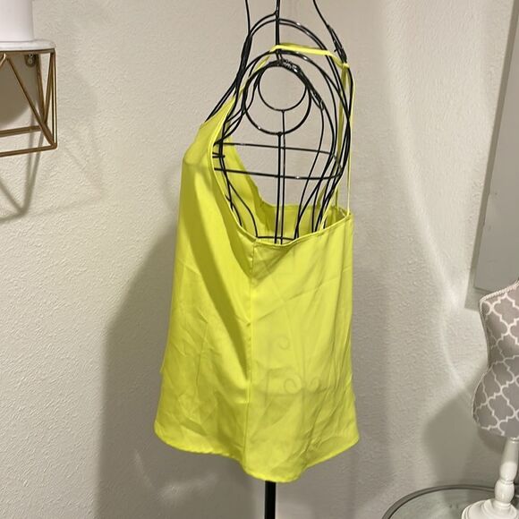 Forever 21 Neon yellow tank size S - Picture 3 of 6